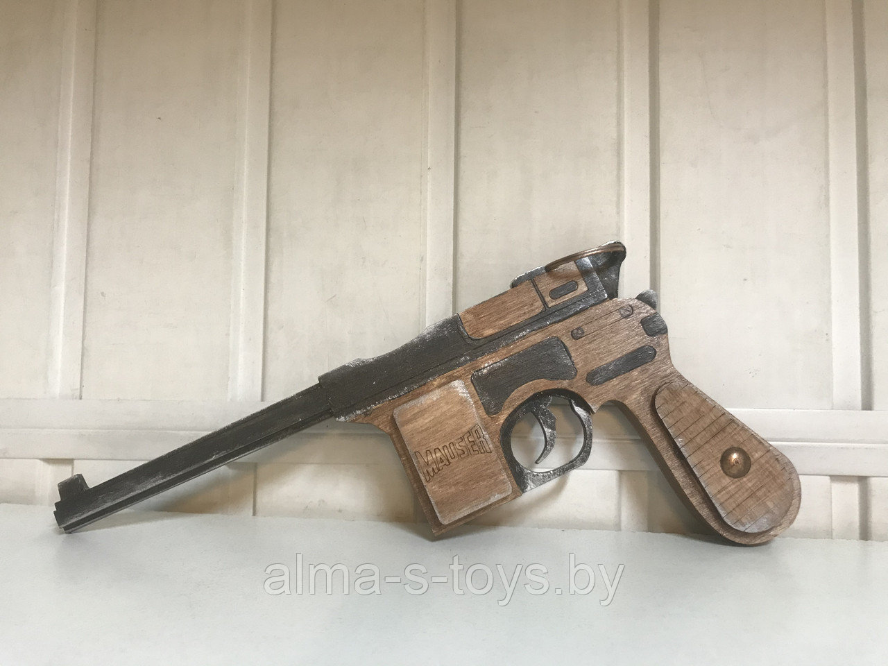 Деревянный муляж пистолета - фото 2 - id-p127292502