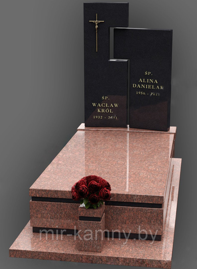 Pomnik na cmentarzu w Grodnie - фото 1 - id-p127292713