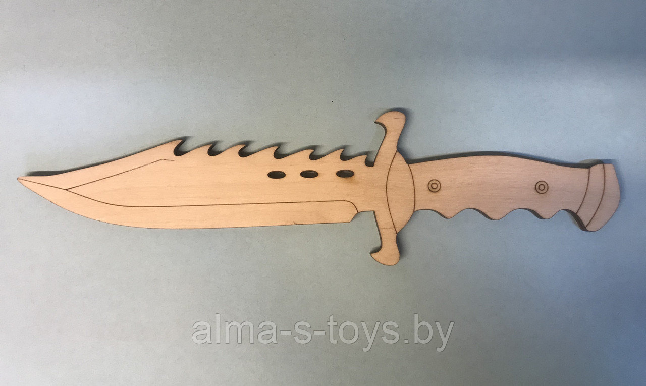 Деревянный нож - фото 1 - id-p127292835
