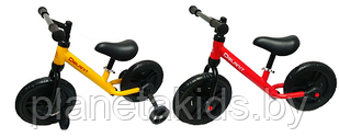 Велосипед - беговел 2в1, съёмные педали и поддерживающие колёса, , арт.TF-01