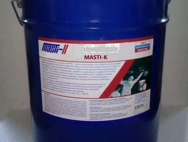 Мастика для швов MASTI-K 197 (Мастика тиоколовая АМ-05К) - фото 1 - id-p103744553