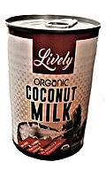 Кокосовое молоко Lively Organic Coconut Milk, 400 мл