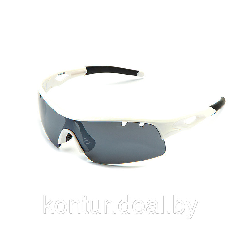Очки солнцезащитные 2K S-14012-C (белый глянец / зеркальные revo) - фото 2 - id-p127308555
