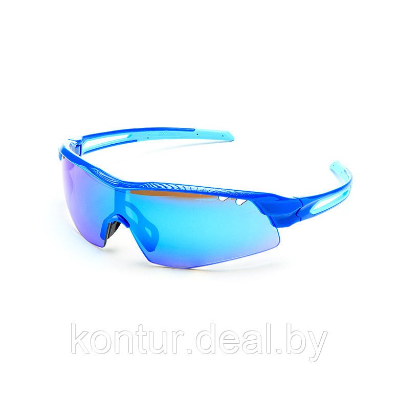 Очки солнцезащитные 2K S-15002-G (синий глянец / синий revo) - фото 2 - id-p127308577
