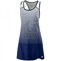 Платье спортивное женское Wilson Team Match Dress Women (синий/белый) (арт. WRA781703)