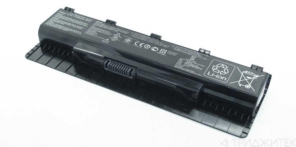 Аккумулятор (батарея) для ноутбука Asus N56VB, Asus N56VJ (A32-N56) 5200 мАч, 10.8-11.34В