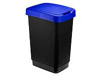 Контейнер для мусора ТВИН 25л (синий) IDEA М2469