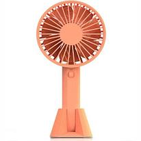 Портативный вентилятор Xiaomi VH U Portable Handheld Fan (Оранжевый), аккумулятор 2000mAh