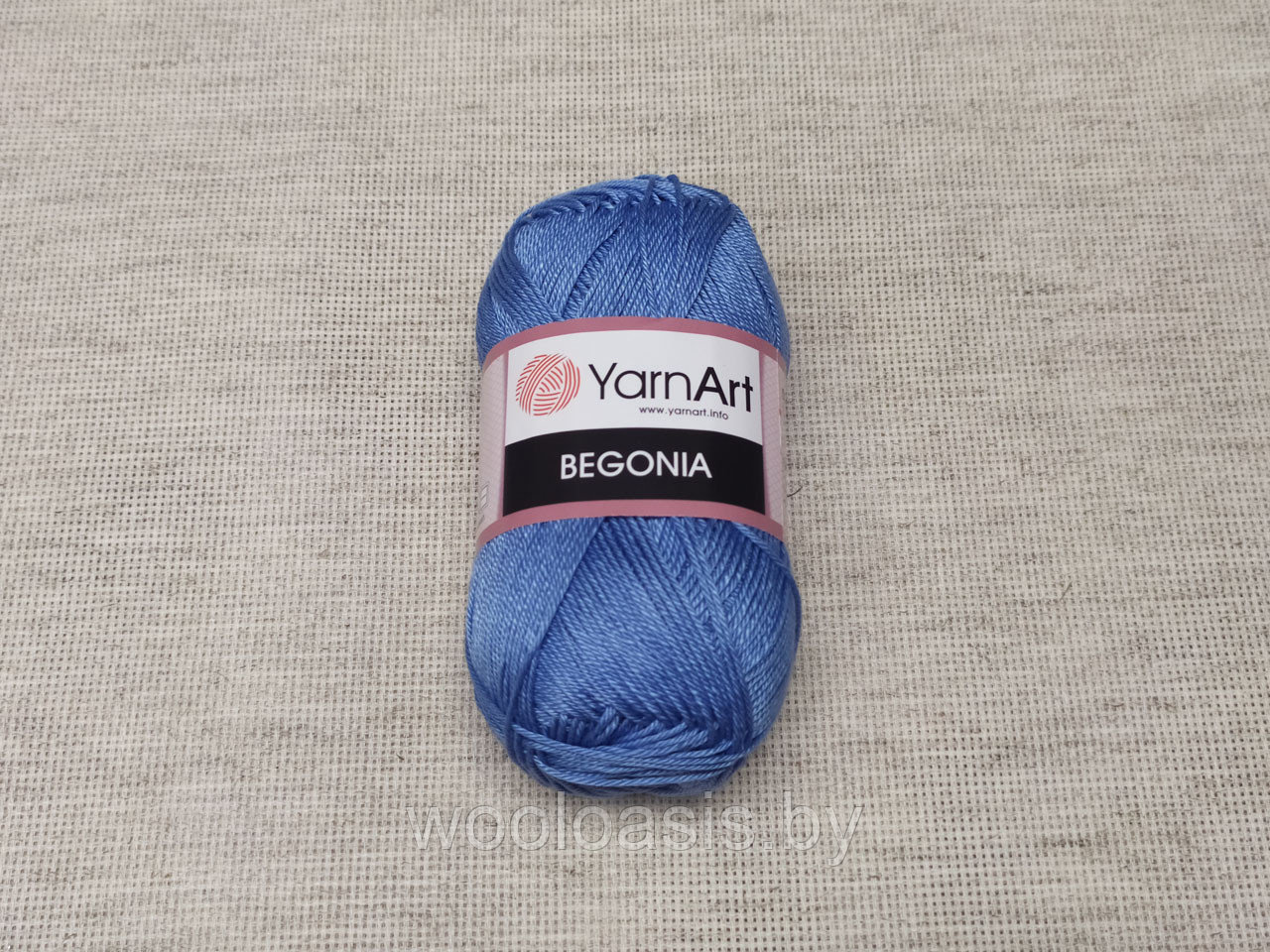 Пряжа YarnArt Begonia, Ярнарт Бегония, турецкая, 100% хлопок, летняя, для ручного вязания (цвет 5351)