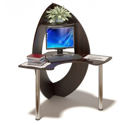 Компьютерный стол КСТ-101 Венге - фото 1 - id-p127351153