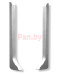 Заглушка для плинтуса ПВХ OHZ PA60 (для алюминиевого плинтуса, пара)
