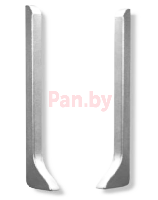 Заглушка для плинтуса ПВХ OHZ PA60 (для алюминиевого плинтуса, пара) - фото 1 - id-p127367666