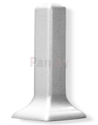 Угол наружный для плинтуса ПВХ OHZ PA80 (для алюминиевого плинтуса) - фото 1 - id-p127367671