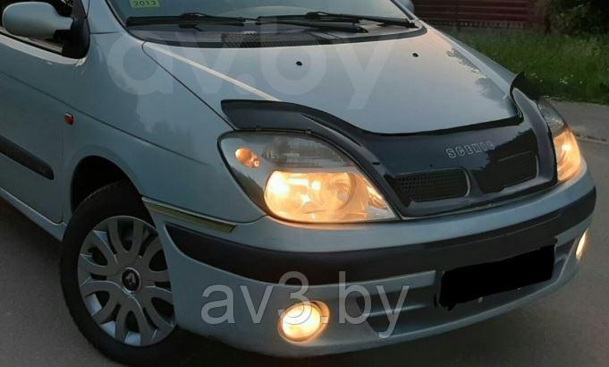 Дефлектор капота Renault Scenic 1 рестайлинг 1999-2002 / Рено Сценик 1 [RL18] VT52