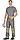 Костюм "СИРИУС-Вест-Ворк" куртка дл., брюки т.оливковый со св.оливковым пл. 275 г/кв.м, фото 4