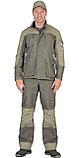 Костюм СИРИУС-ВЕСТ-ВОРК куртка дл, п/к т.оливковый со св.оливковым пл. 275 г/кв.м, фото 7