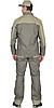 Костюм СИРИУС-ВЕСТ-ВОРК куртка дл, п/к т.оливковый со св.оливковым пл. 275 г/кв.м, фото 4