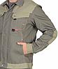 Костюм СИРИУС-ВЕСТ-ВОРК куртка кор., п/к т.оливковый со св.оливковым пл. 275 г/кв.м, фото 5