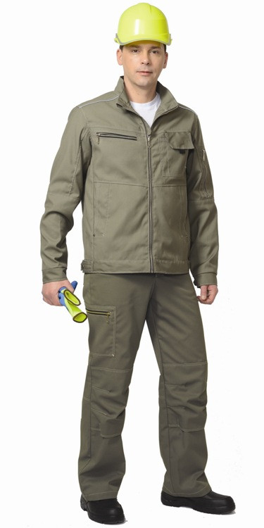 Костюм СИРИУС-ДАЛЛАС куртка, брюки, оливковый - фото 3 - id-p127415543