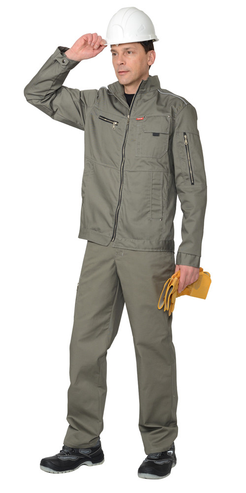 Костюм СИРИУС-ДАЛЛАС куртка, п/к, оливковый - фото 1 - id-p127415545
