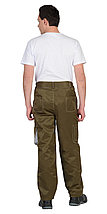 Брюки "СИРИУС-CROWN" хаки со св.серым, фото 2