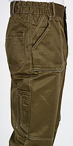 Брюки "СИРИУС-CROWN" хаки со св.серым, фото 3