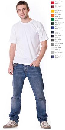 Футболка белая плотность 160 г/кв.м., х/б-100 % Узбекистан, фото 2