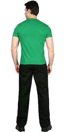 Футболка зелёная (яркая) 160г/м2, фото 2