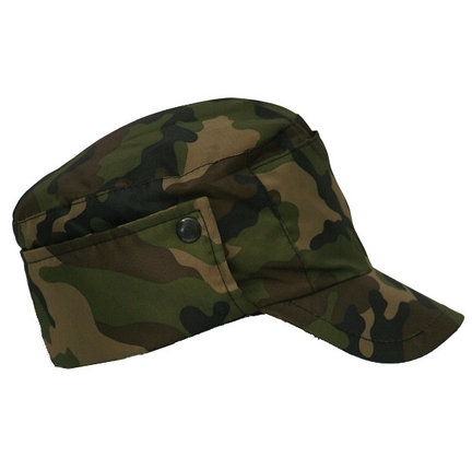 Кепи охранника утеплённое КМФ зелёное, фото 2