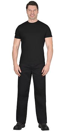 Футболка чёрная плотность 160 г/кв.м., х/б-100 %   Узбекистан, фото 2