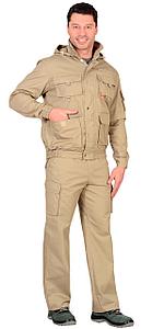 Костюм СИРИУС-БАЙКАЛ куртка, брюки песочный