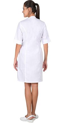 Халат "СИРИУС-ПАЛЕРМО" женский белый, фото 2