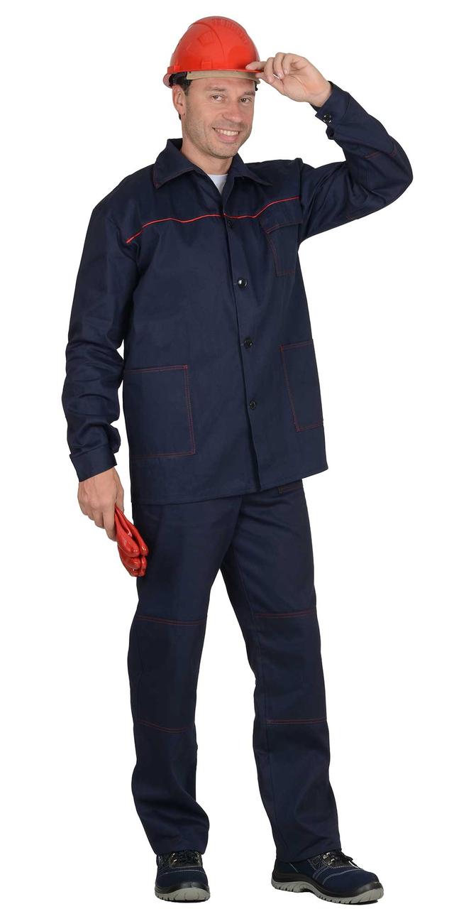 Костюм "СИРИУС-Импульс" куртка, брюки 100% х/б, пл. 210 г/кв.м - фото 3 - id-p127416015