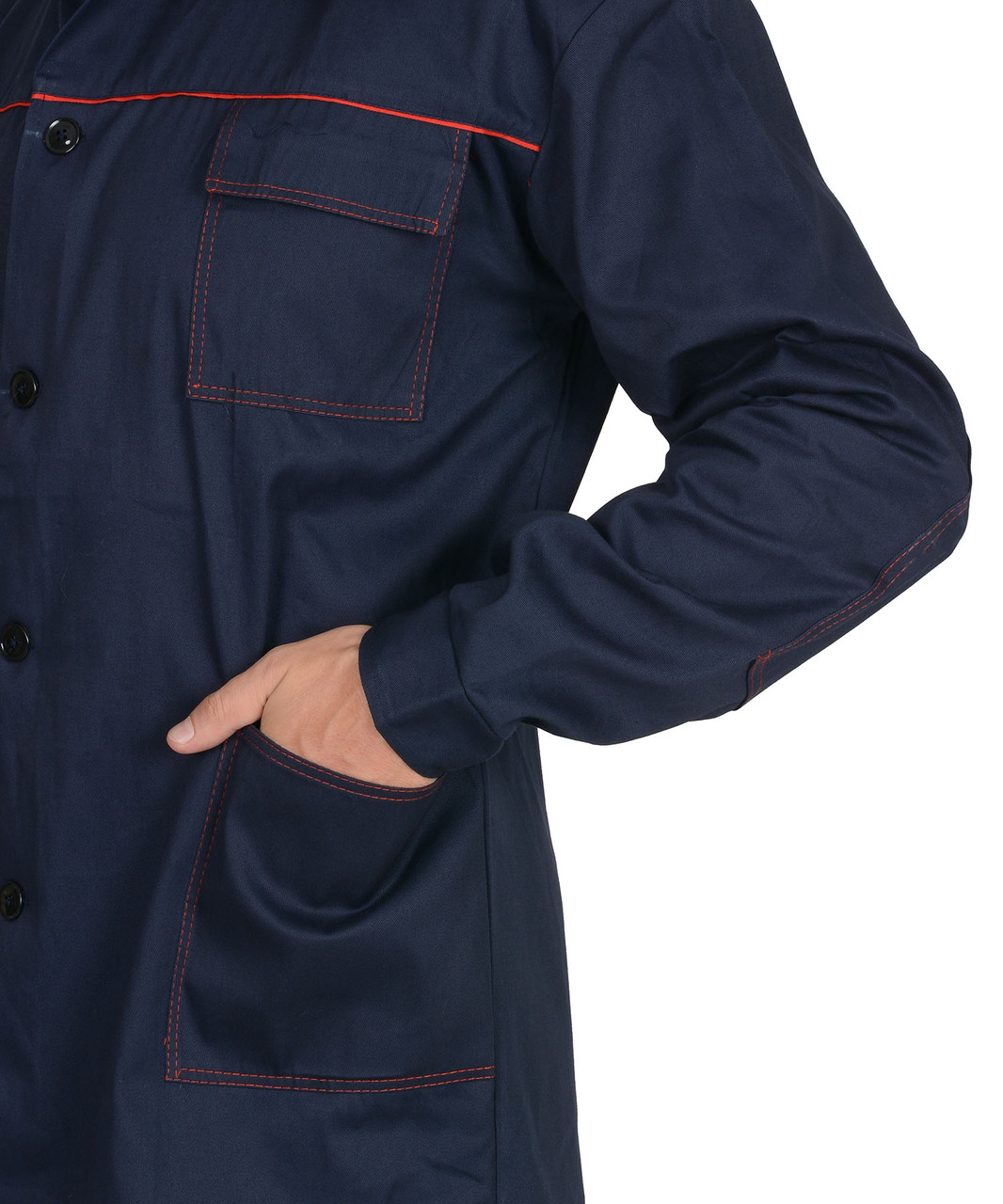 Костюм "СИРИУС-Импульс" куртка, брюки 100% х/б, пл. 210 г/кв.м - фото 8 - id-p127416015