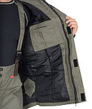 Костюм "СИРИУС-Кобальт" куртка, брюки оливковый с темно-коричневым, фото 7