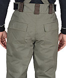 Костюм СИРИУС-КОБАЛЬТ куртка, брюки оливковый с темно-коричневым, фото 10