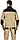 Куртка "СИРИУС-МАНХЕТТЕН" песочный с оранж. и черным тк. стрейч пл. 250г/кв.м, фото 3