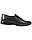Туфли мужские на резинке  черные иск. кожа, фото 2