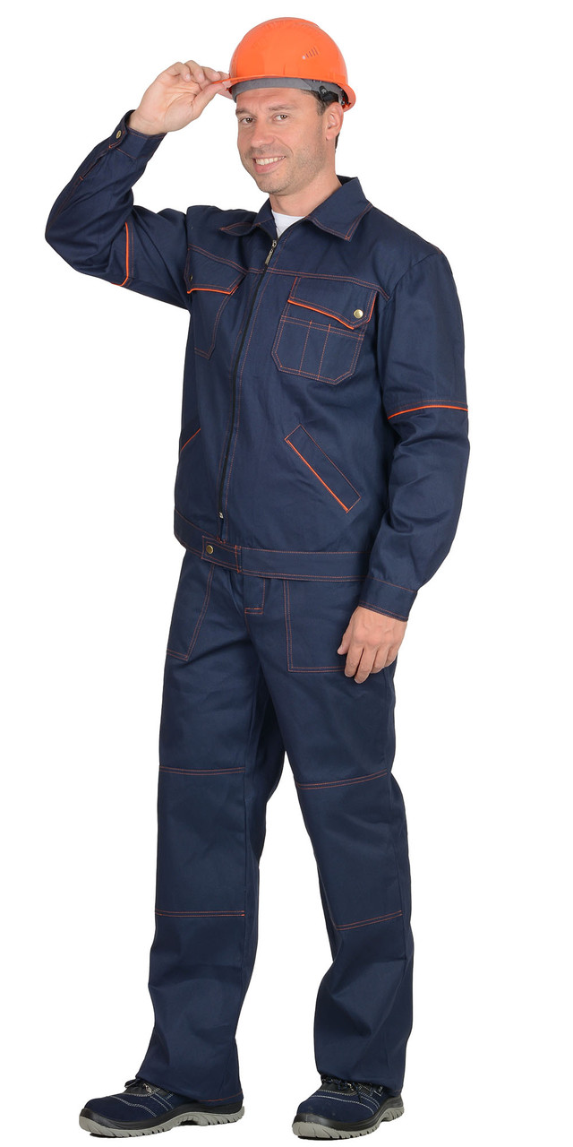 Костюм "СИРИУС-ПРОФИ-2" куртка, брюки 100% х/б, пл. 210 г/кв.м - фото 3 - id-p127416075