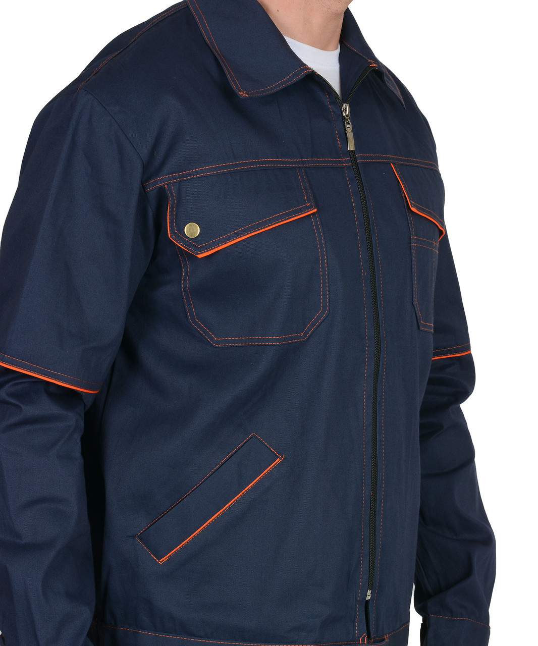 Костюм "СИРИУС-ПРОФИ-2" куртка, брюки 100% х/б, пл. 210 г/кв.м - фото 7 - id-p127416075