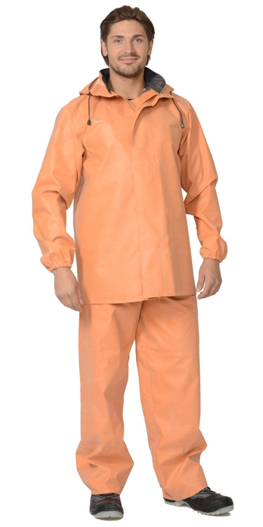 Костюм рыбака (500 гр/м2) (тип Рокон-Букса) оранжевый, арт.1045 - фото 1 - id-p127416081