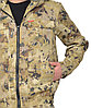 Костюм СИРИУС-РЫБОЛОВ СТ куртка, п/к (тк.Кроун 230) КМФ Саванна, фото 4