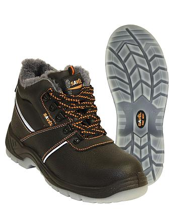 Ботинки ЕВРОПА-ЗИМА с поликарбонатным подноском и металлостелькой ПУ-ТПУ, фото 2