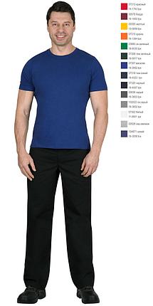 Футболка синяя 160г/м2, фото 2