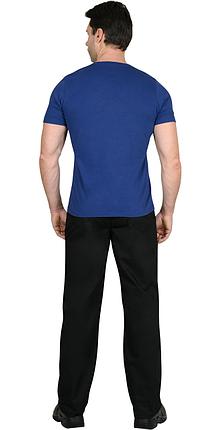Футболка синяя 160г/м2, фото 2