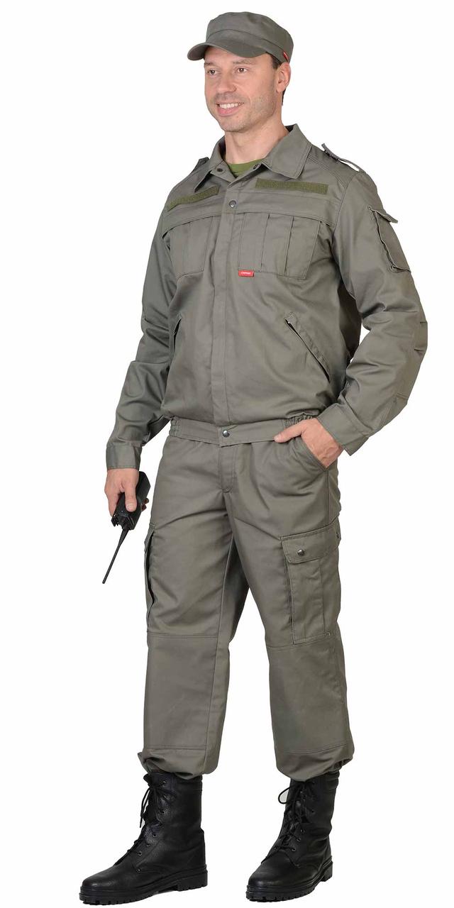 Костюм "СИРИУС-Тайфун" куртка, брюки (тк.Rodos ) олива - фото 3 - id-p127416116