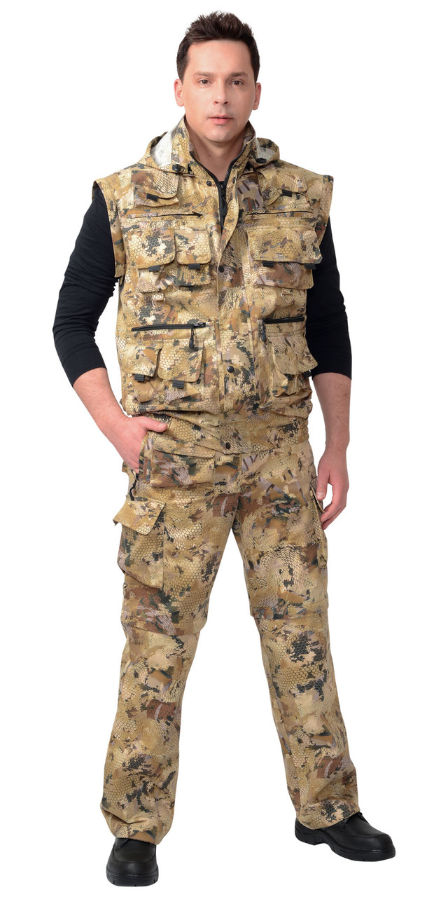 Костюм "СИРИУС-Тигр" куртка, брюки (тк. Орион 210) КМФ Саванна