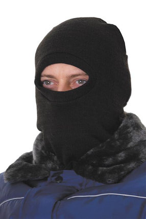 Подшлемник трикотажный черный 100 % ПАН, фото 2