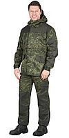 Костюм "СИРИУС-Горка" куртка, брюки  КМФ Цифра зеленая с отделкой  Хаки, фото 1