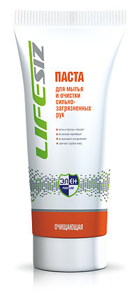 Паста очищающая ЭЛЕН с НАТУРАЛЬНЫМ АБРАЗИВОМ 200 мл, фото 2